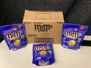 M&ms Caramel Popd 5.5 Oz Bags (Lot of 8)