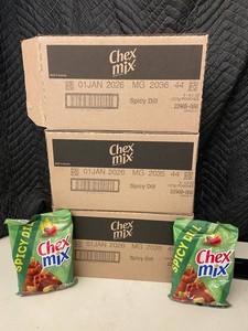 Chex Mix Spicy Dill 4.5 Oz Snack Pouches - 3 Cases