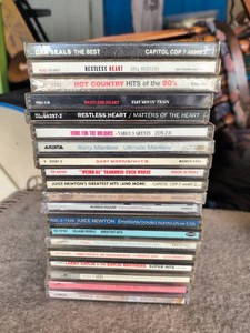 CD Lot-20 pieces-ABBA,Restless Heart,Gatlin Brothers,Ronnie Milsap,ect.