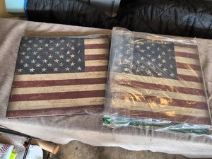 New in package American Flag Scrapbooks - Lot of 2