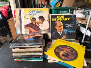 Large Vinyl Records Lot