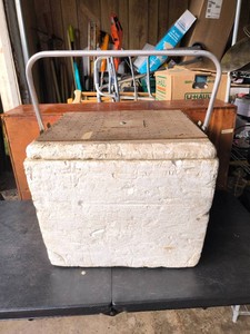 Metal Handled Foam Cooler