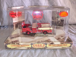 Code 3 Classics Firecoach Engine Limited Edition