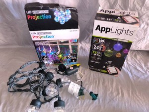 Projection Light Show, APP Lights, LED - Lot of 2
