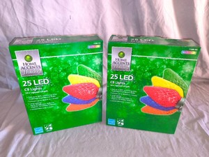 Christmas Lights-2 NEW boxes-C9 LED multicolor
