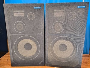 Pair of Pioneer speakers-Vintage
