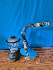 Lantern and Desk Light