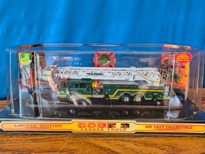 LIMITED EDITION- Die Cast Collectibles - CODE 3 Ladder Truck- NEW IN BOX
