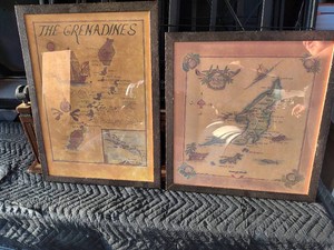 Framed Art Pieces - The Grenadines & Bequia