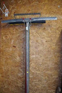 Rakes and Squeegee