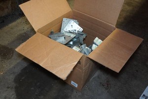 Box of Joist Hangers
