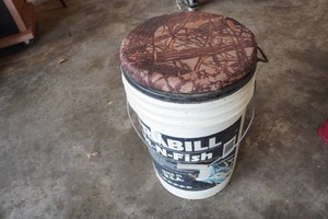 Frabill Sit-N-Fish Bucket with Seat
