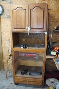 Vintage Wood Cabinet