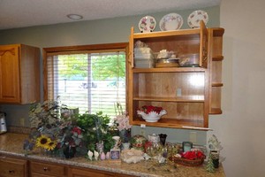 Large Assortment of Home Dcor - Artificial Flowers, Candles, Salt & Pepper Shakers