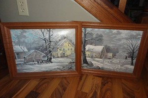 2 Framed Paintings