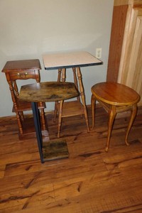 Assorted Side Tables