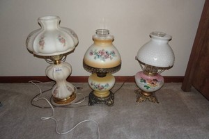 3 Vintage Table Lamps