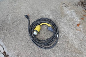 RV Power Cord with Adapter