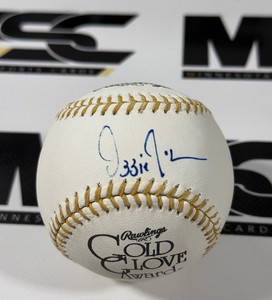 Ozzie Guillen Autographed Gold Glove Award Official Rawlings Baseball