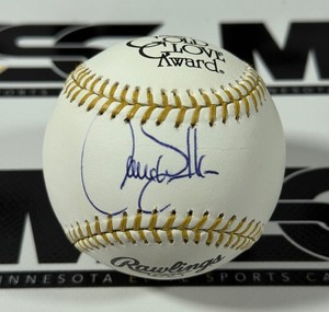 Larry Walker Autographed Gold Glove Award Official Rawlings Baseball w PSA DNA Authenticity