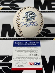 Torii Hunter Autographed 2002 All-Star Game Baseball w PSA DNA Authenticity