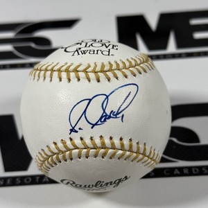 Luis Castillo Autographed Gold Glove Award Official Rawlings Baseball