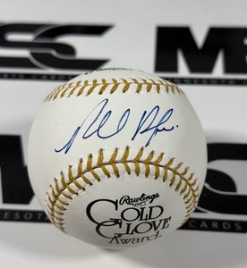 Placido Polanco Autographed Gold Glove Award Official Rawlings Baseball