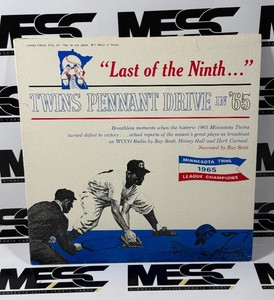 1965 Last of the Ninth� Minnesota Twins Pennant Drive LP Record