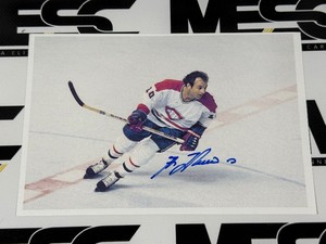 Guy LeFleur Autographed Hockey Photo