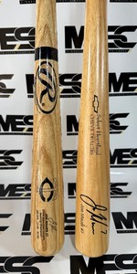 (2) Joe Mauer SGA Baseball Bats Minnesota Twins