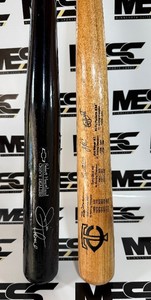 (2) Minnesota Twins SGA Baseball Bats - Jim Thome and AL Batting Champions