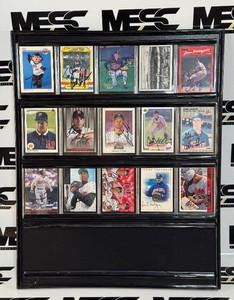 (15) Minnesota Twins On-Card Autographs w Frame - Kelly, Blyleben, Tapani, Hawkins, Knoblauch, and More