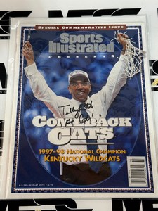 Tubby Smith Autograph Sports Illustrated Magazine