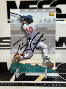 Torii Hunter Autograph RC 1995 Signature Rookies #50 Minnesota Twins Baseball Card