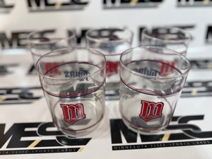 (5) Minnesota Twins Glasses