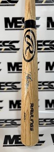 Rod Carew Autograph Rawlings Pro Baseball Bat - Minnesota Twins