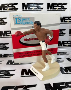 Muhammad Ali Autograph Salvino Sport Legends Limited Edition Ceramic Boxing Statue w Authenticity
