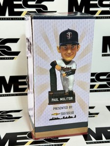 Paul Molitor NIB SGA Minnesota Twins Bobblehead