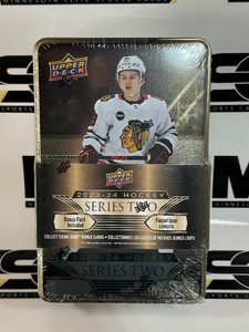 2023-24 Upper Deck Series Two Hockey Card Tin - NewSealed