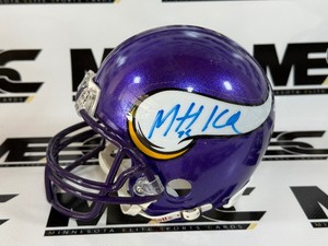 Matt Kalil Autograph Minnesota Vikings Mini Football Helmet