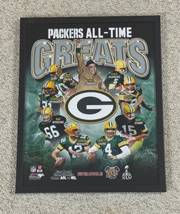 Green Bay Packers All-Time Greats Hangable Picture