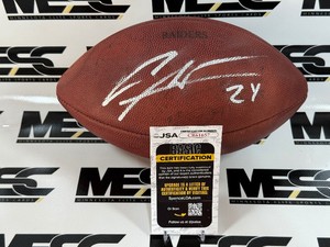 Charles Woodson Autographed Game Ball w JSA Authenticity - Oakland Raiders Wilson The Duke Goddell Football