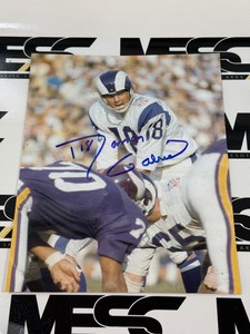 Roman Gabriel Autographed 8x10 Football Photo