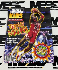 Michael Jordan Sports Illustrated for Kids Totally Michael Magazine w Cards and Poster