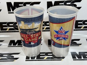 (2) Minnesota Twins Stadium Cups 2014 All-Star Game