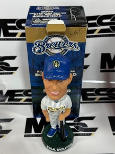 Paul Molitor Autograph Milwaukee Brewers Baseball Bobblehead - In Box