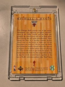 1997 Michael Jordan Upper Deck Card