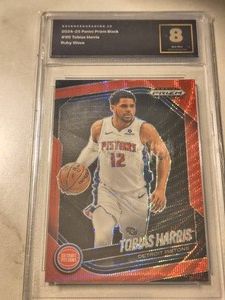 2024 Panini Prizm Tobias Harris Graded 8 card