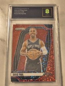 2024 Panini Prizm Chris Paul Graded 8 Card