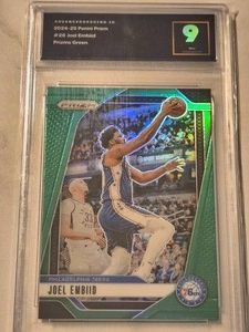 Joel Embiid Trading Card Graded 9